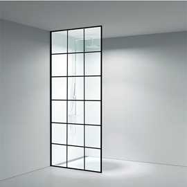 Walk-In 255 gulv til loft fastvæg - New York 10mm