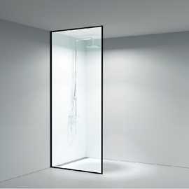 Walk-In 255 gulv til loft fastvæg _ Frame 10mm