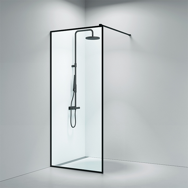 Walk-In 205 Frame fastvæg 70cm