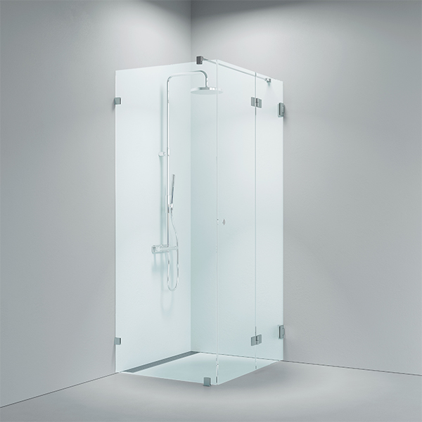 Lucca 190 fixed wall with folding door