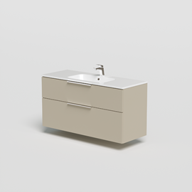 Altus vaskeskab 120 cm, soft taupe