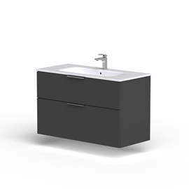 Altus vaskeskab 100 cm, graphite