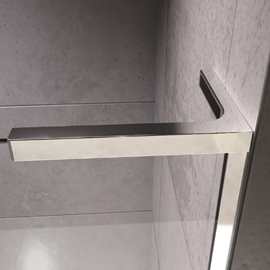 L stang 240x160 6/8mm höger krom