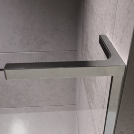 L stang 240x160 6/8mm höger borstat gun metall