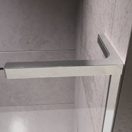 L stang 240x160 6/8mm höger borstat nickel