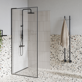 Walk-In 305 glasvägg 800mm, Vänster (V)