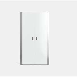 Noma 30 dubbla svängdörrar 700mm 6mm glas med kromprofiler