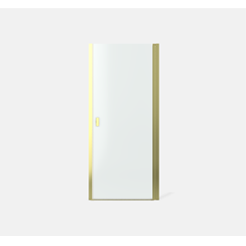 Noma 20 svängdörr höger 900mm 6mm glas med mässingsprofiler