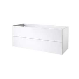 Parma Push Open vaskeskab 1190x445mm, mat hvid