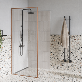 Walk-In 305 glass wall 1000mm, Right (R)