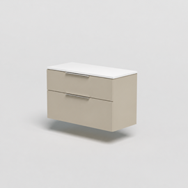 UDGÅET - Altus servantskap 100 cm, soft taupe