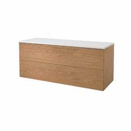 Parma Push Open underskab 1190x445mm, brun eg ,