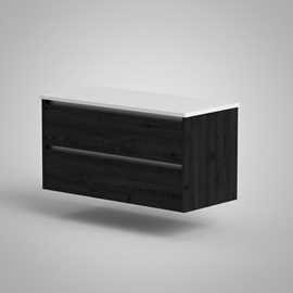Urbane vanity unit 994x455mm black