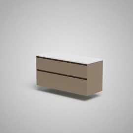 Lux servantskap 120 cm, cocoa brun