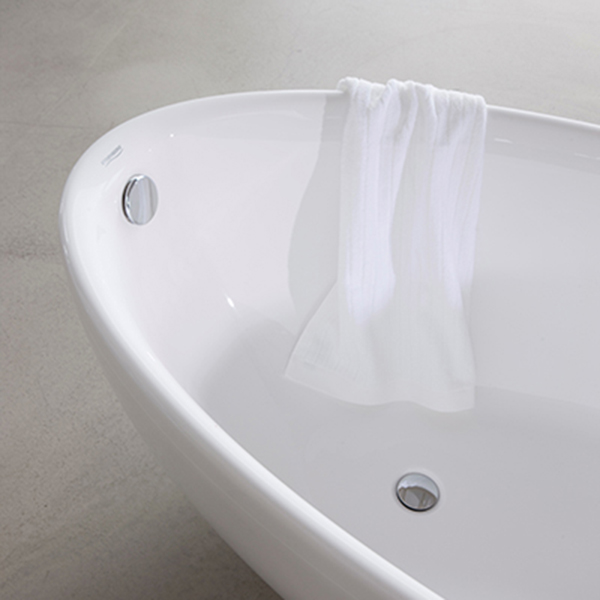 Af- og overløbssæt med vandlås, børstet