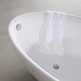 Waste and overflow with trap brushed pop-up