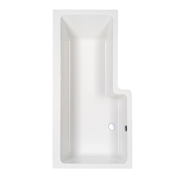 Quantum brusebadekar 1700x700/850mm, Carronite