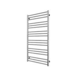 Sorano towel rail 1210x600mm chrome,  straight, ½" connection for central heating