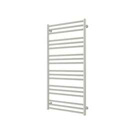 Sorano towel rail 1210x600mm s/steel,   straight, ½" connection for central heating