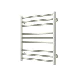 Sorano towel rail 580x500mm s/steel,   straight, ½" connection for central heating