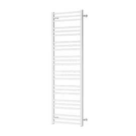 Sorano towel rail 1630x600mm white,   straight, ½" connection for central heating
