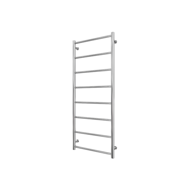Nilo towel rail 1210x500mm chrome,  straight, for combi with heating element/T-piece