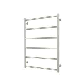 Nilo towel rail 790x600mm s/steel, straight  ½" connection for central heating