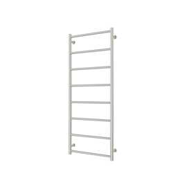 Nilo towel rail 1210x500mm s/steel, straight  ½" connection for central heating