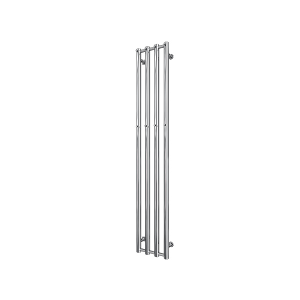 Regus designradiator 1500x266mm krom