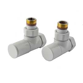 Contract ventilsæt, lige, hvid,