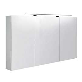 Spejlskab 1200x700mm, topbelysning