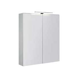 Spejlskab 600x700mm, topbelysning