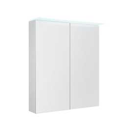 Spejlskab 600x700mm, topbelysning