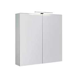 Spejlskab 800x700mm, topbelysning