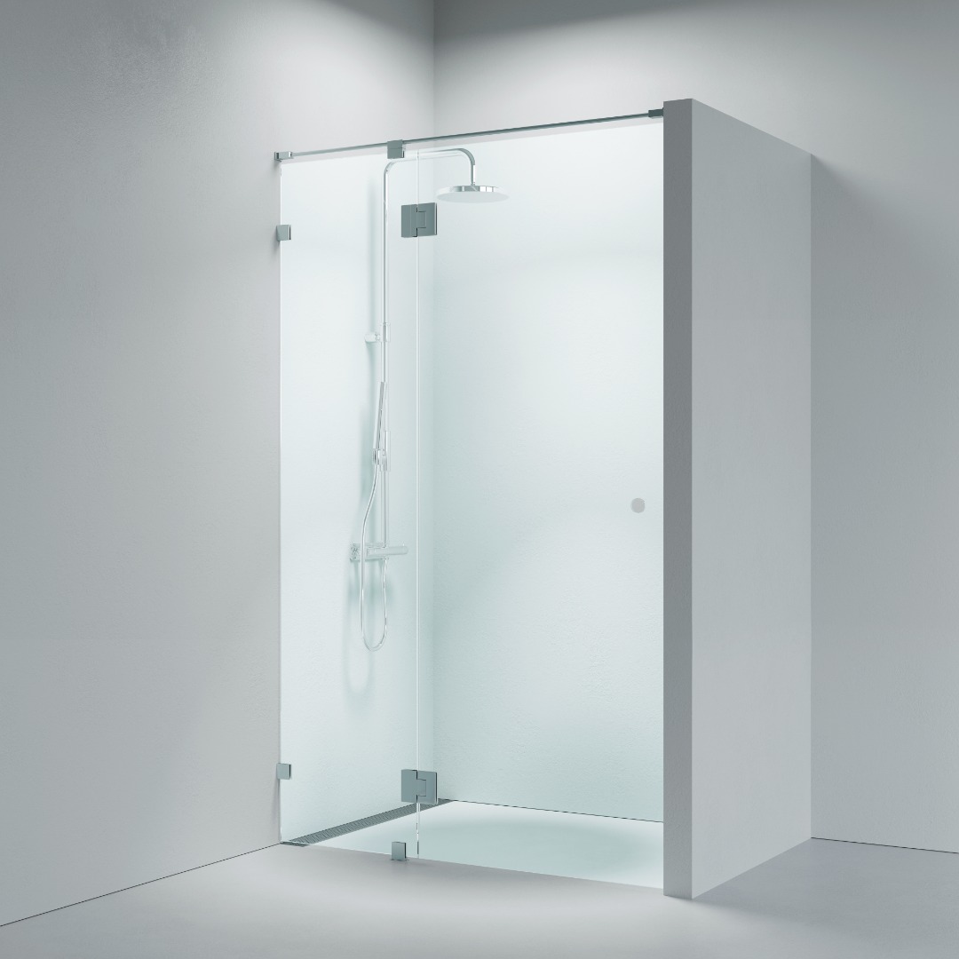 Lucca 50 swing door with sidepanel