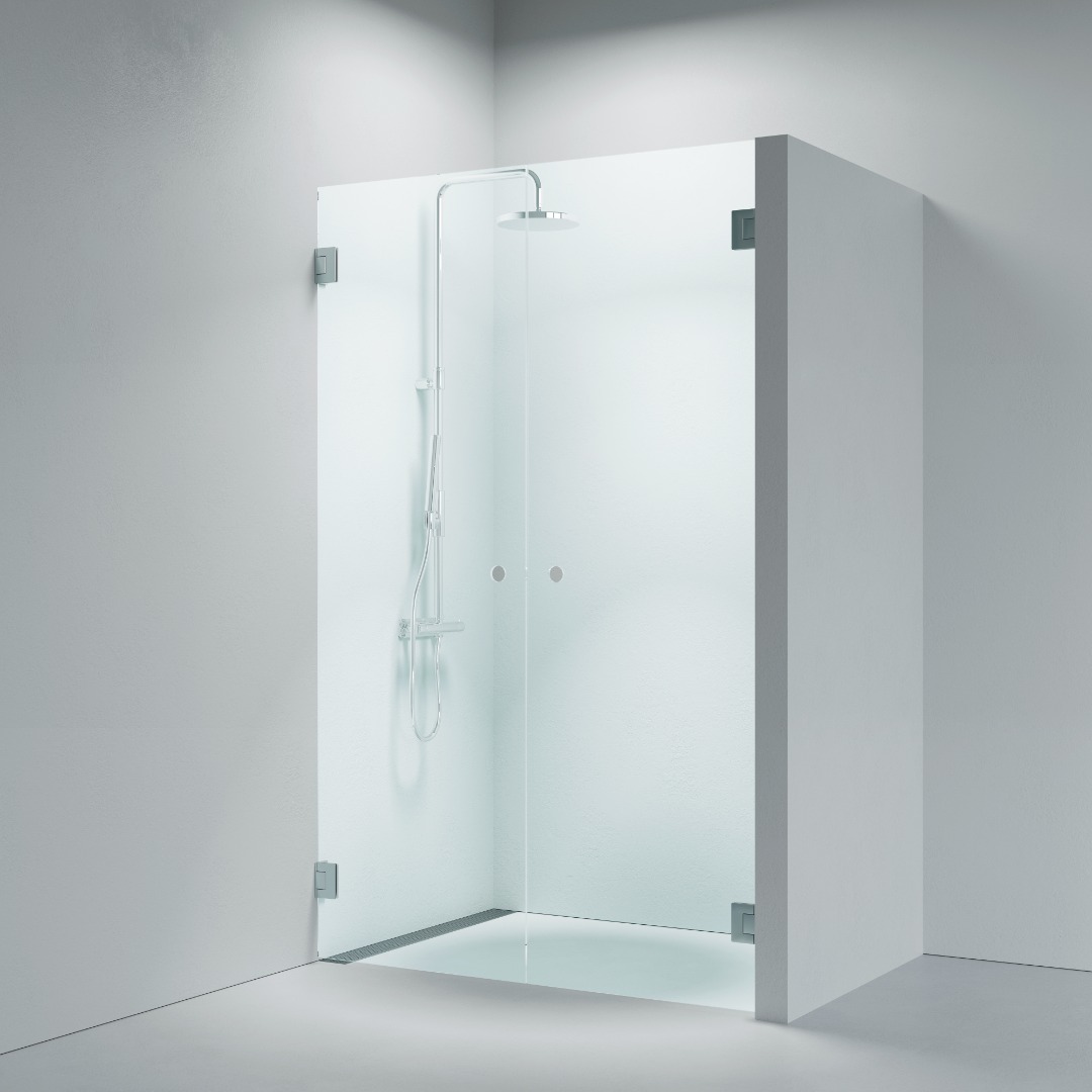 Lucca 30 Saloon swing doors, 8mm clear glass