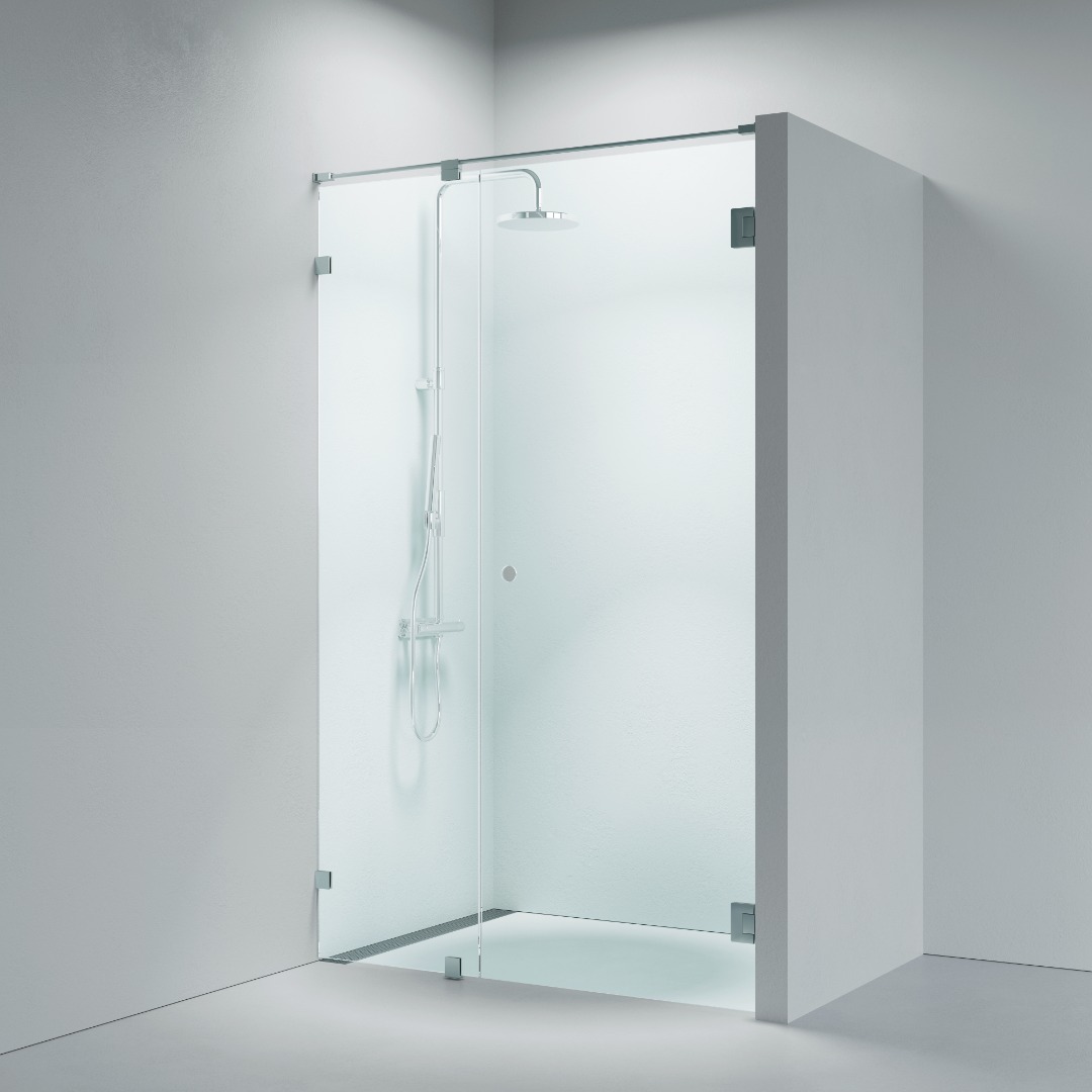 Lucca 40 swing door with sidepanel