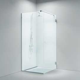 Lucca 135 fixed wall with door