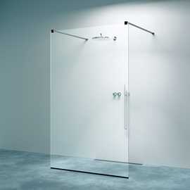 Lucca 435 brusevæg - valgfrit beslag/glastype