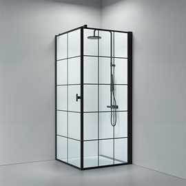 Noma 135 New York fast vägg + dörr, vänstar